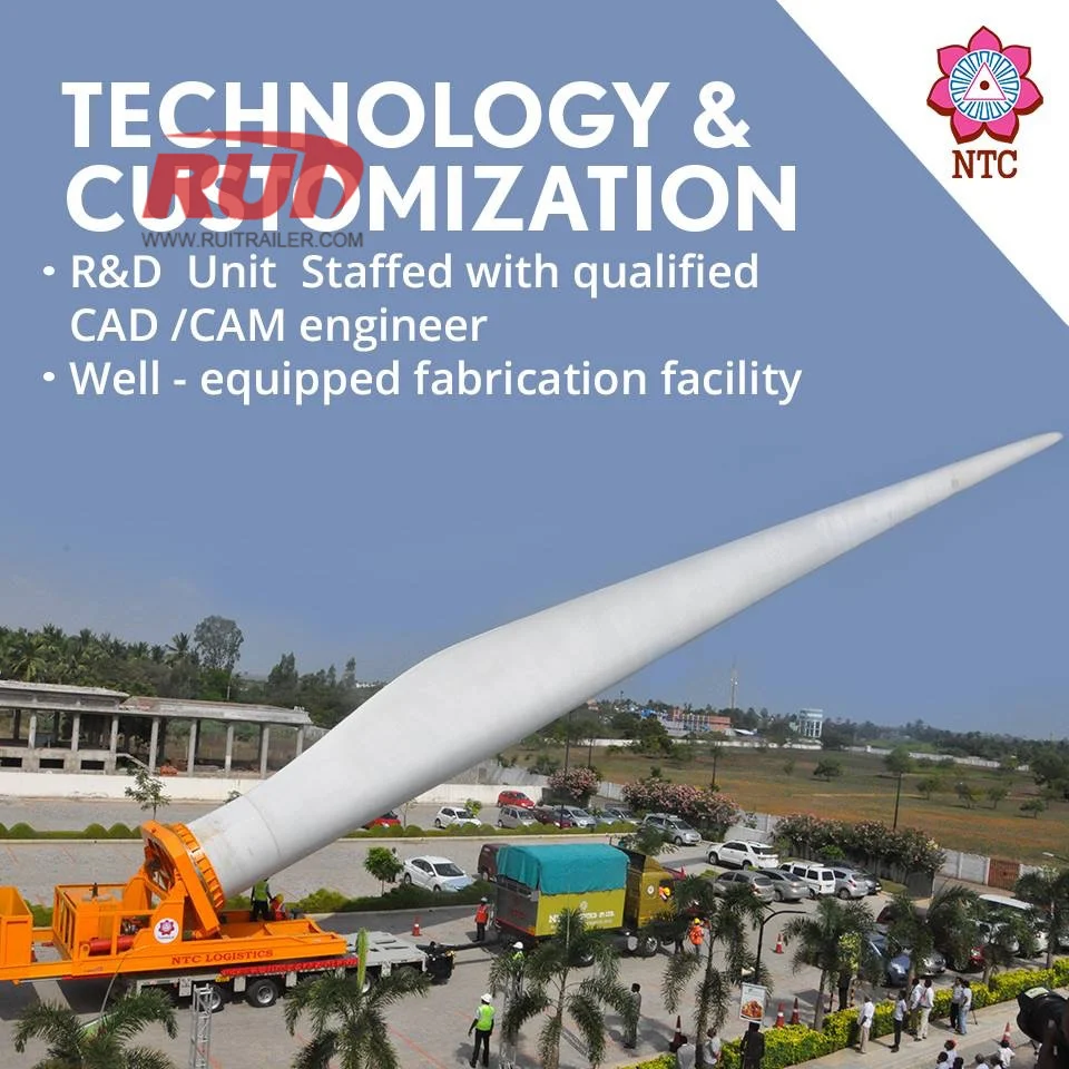 Offshore wind turbine installation using RUITRAILER