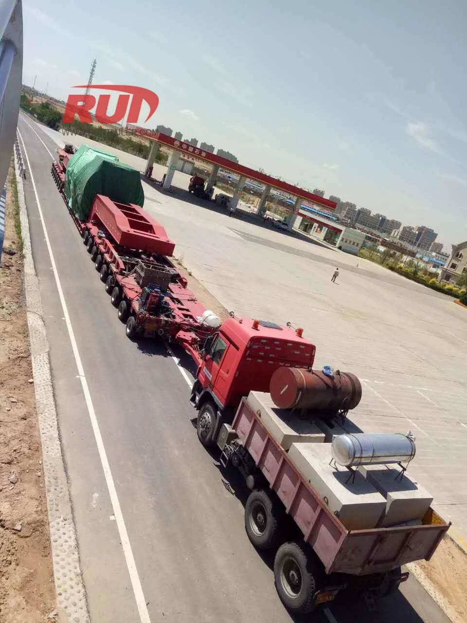 Custom trailer winch stand by RUITRAILER