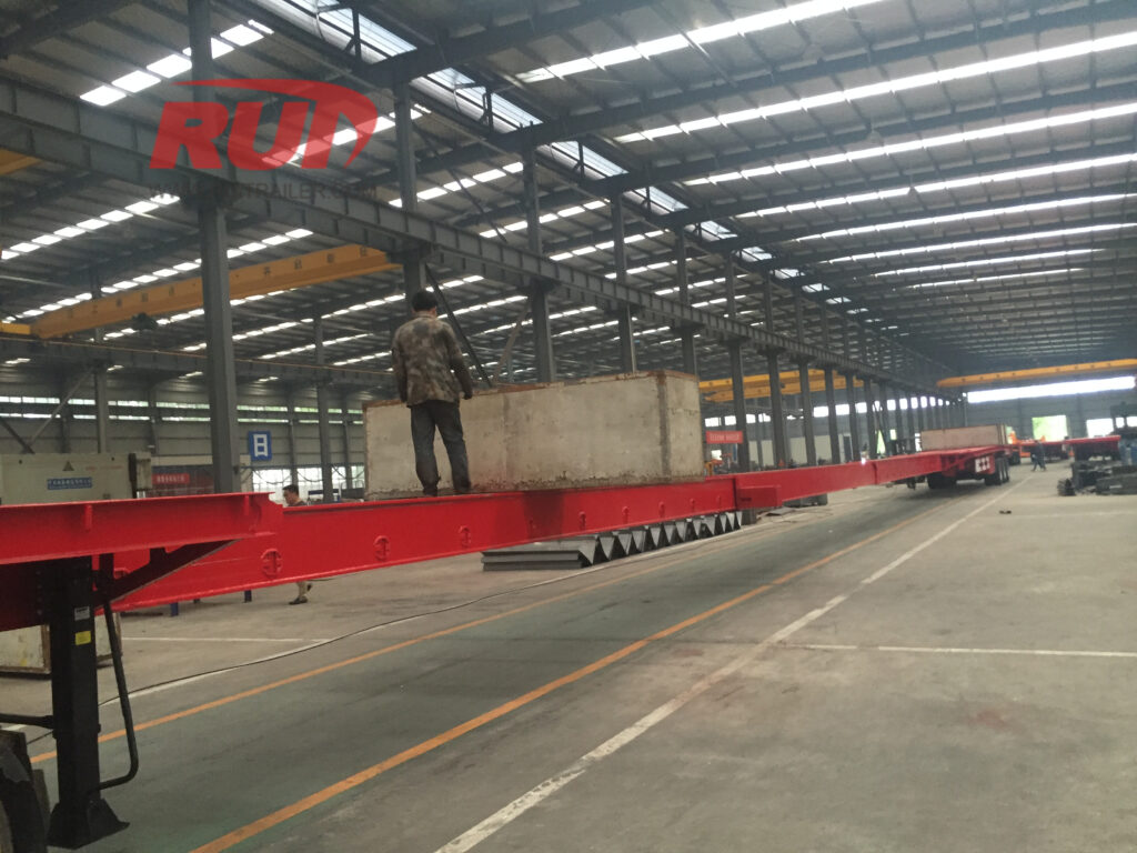 Extendable Wind Turbine Blade Trailer