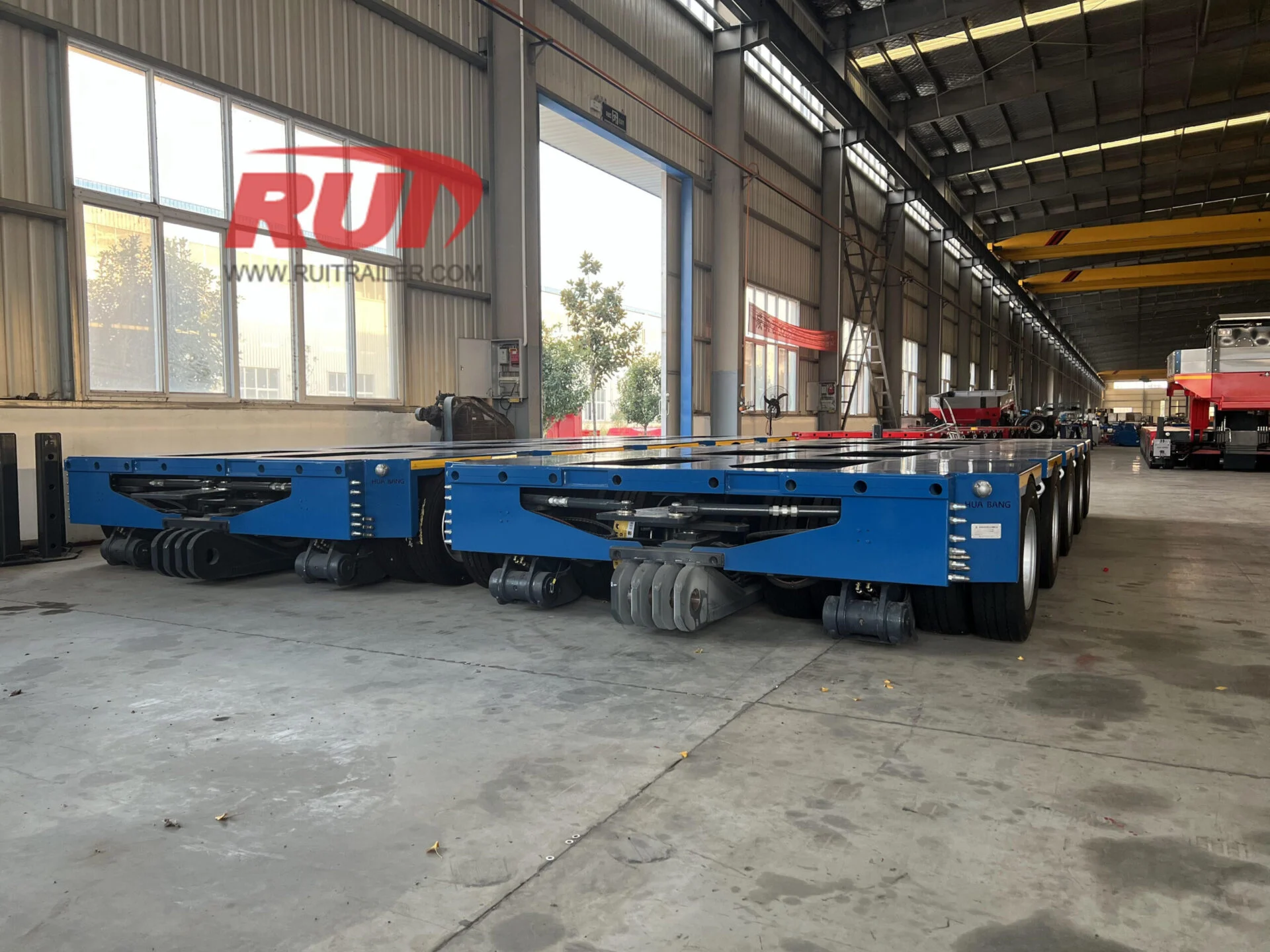 High quality RUITRAILER trailer in action