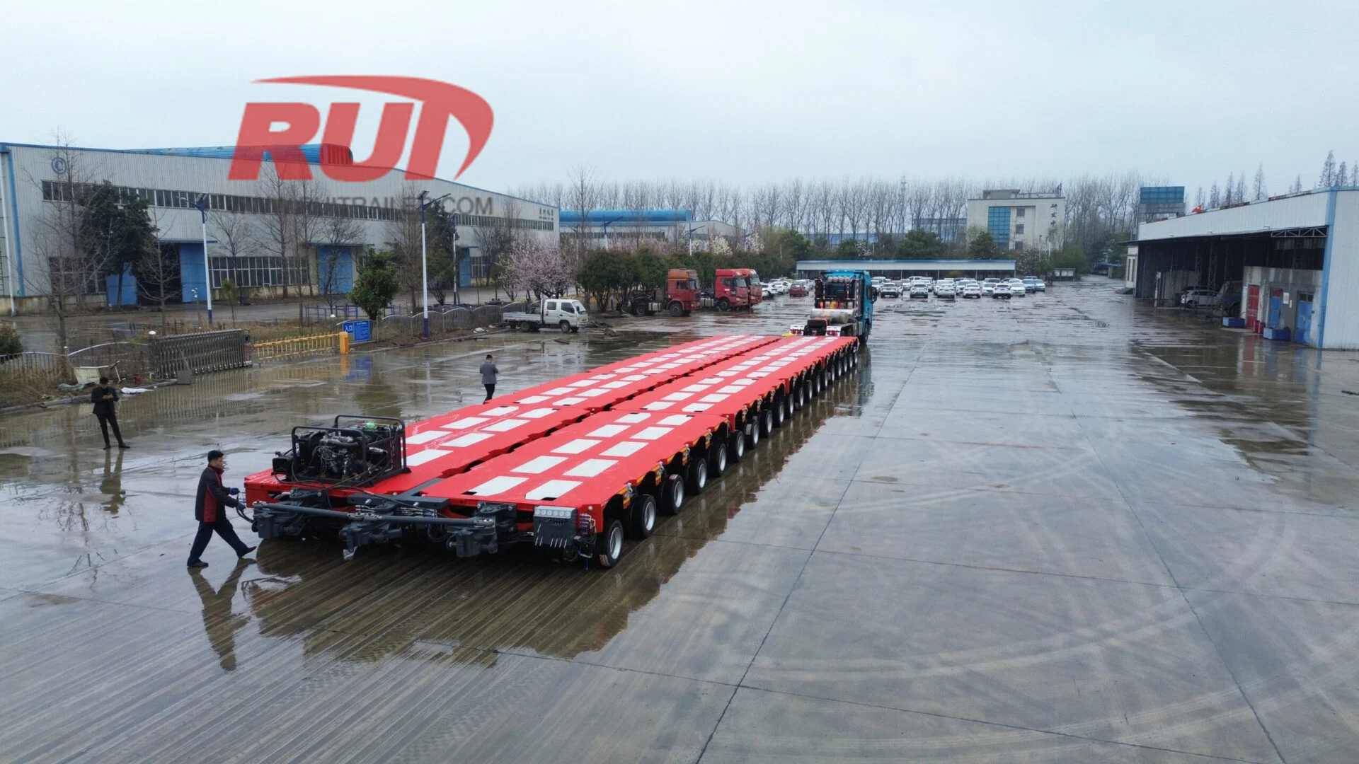 Hydraulic Modular Trailer from RUITRAILER