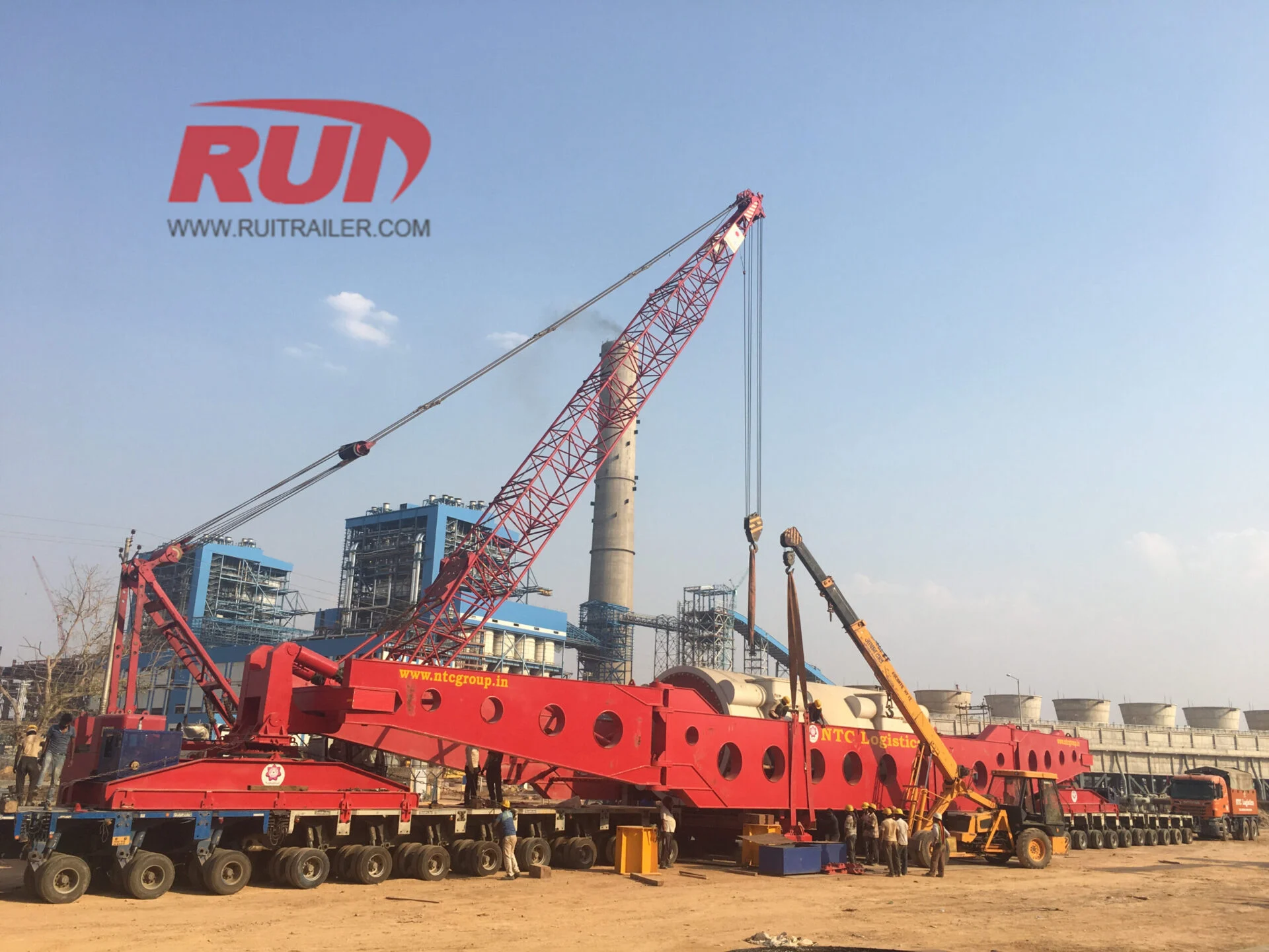 Moving Heavy Industrial Machinery Across Complex Terrains