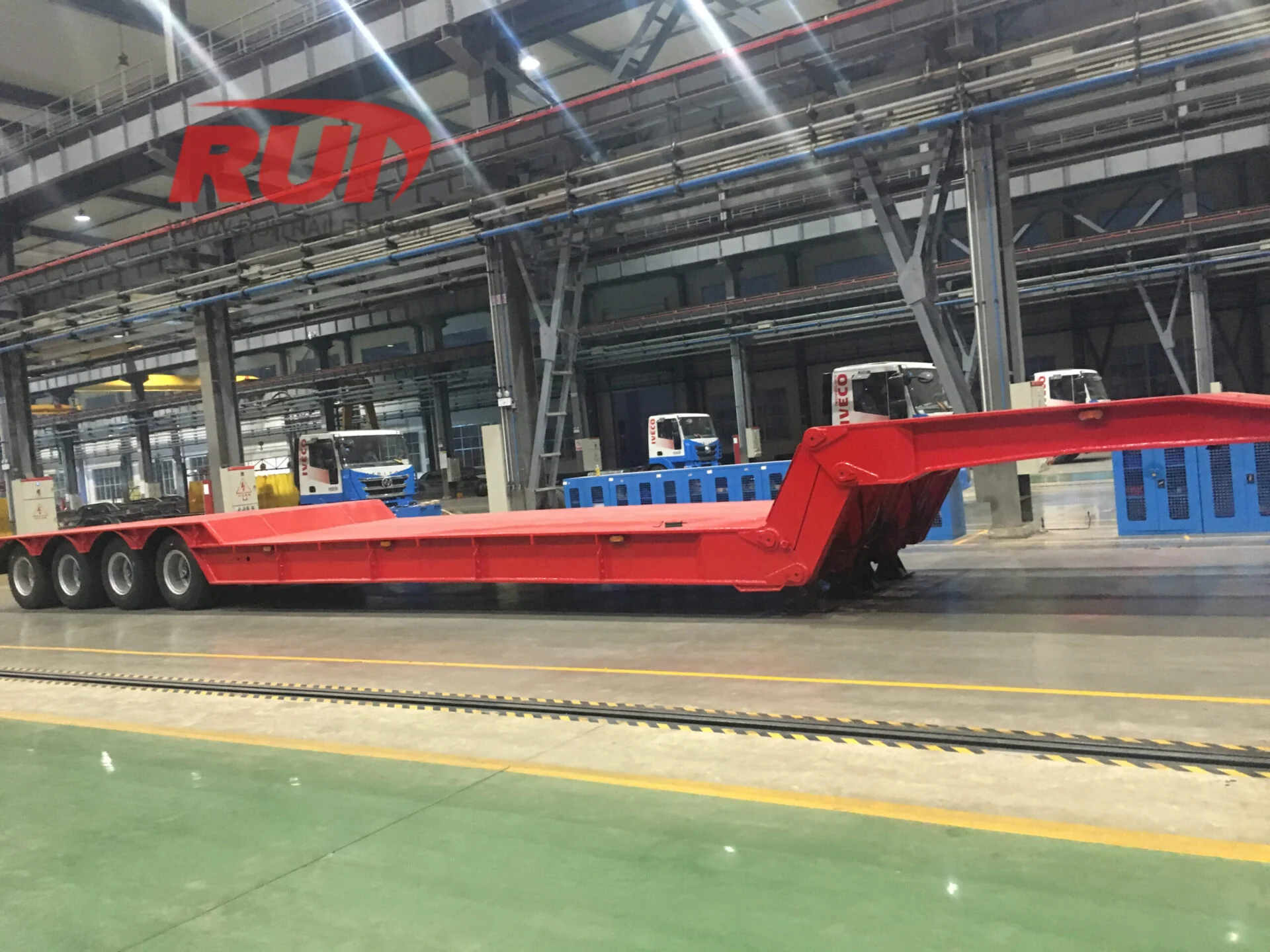 RUITRAILER dual lane trailer turning