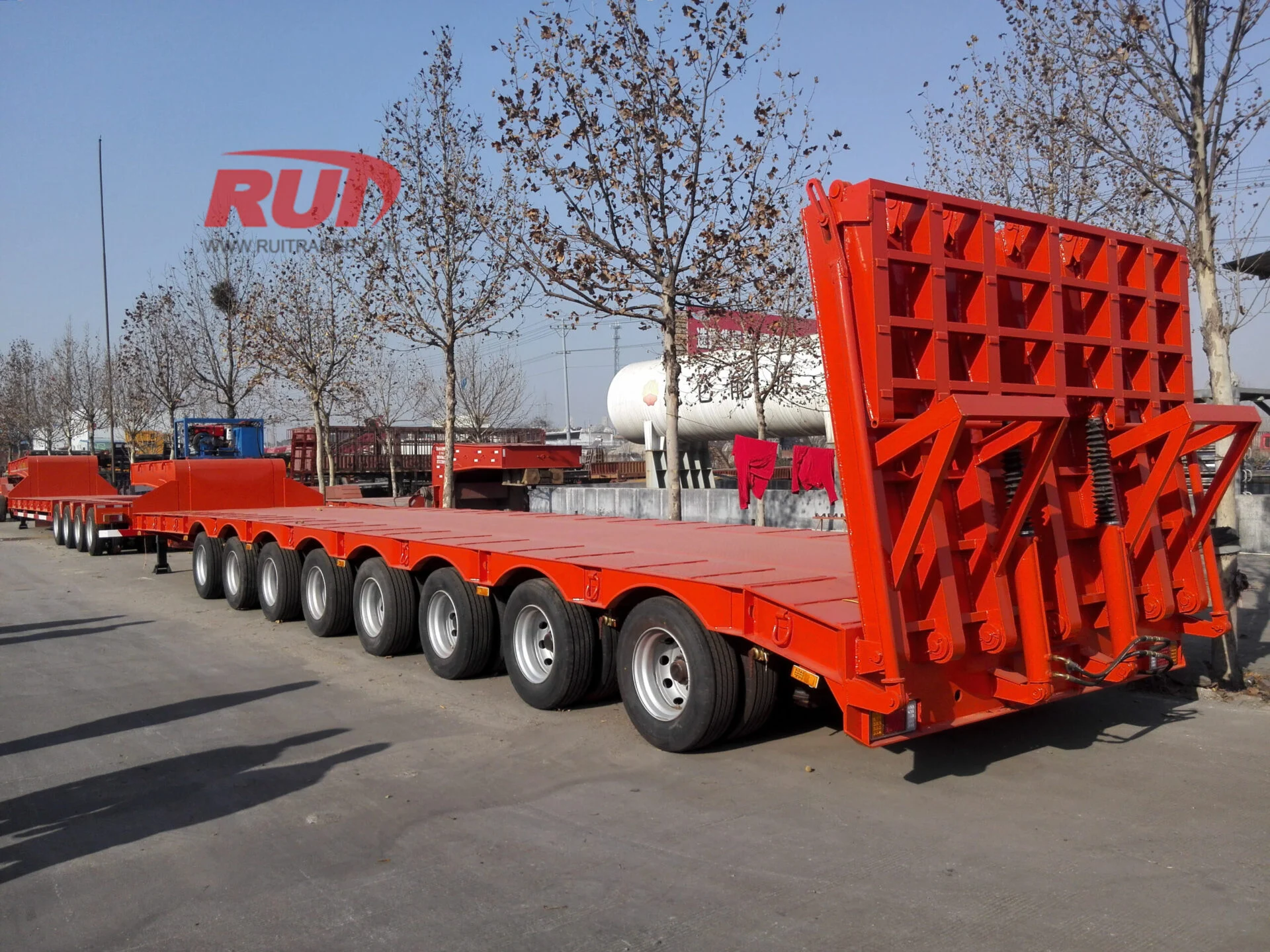RUITRAILER truck and trailer setup