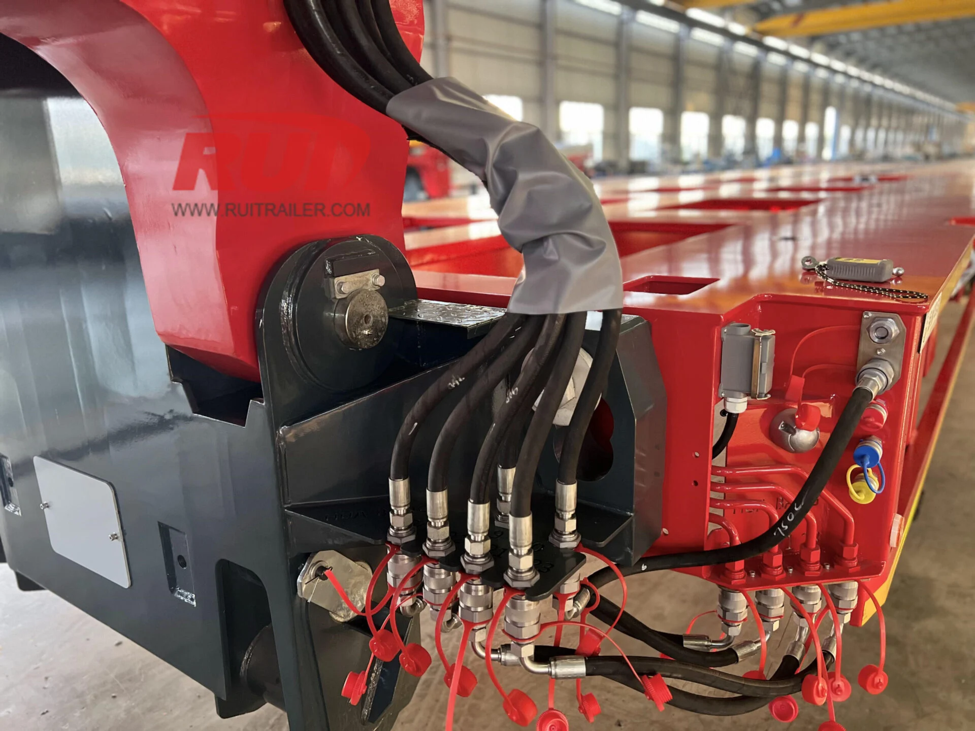 Wide Body Tilt Equipment Trailer