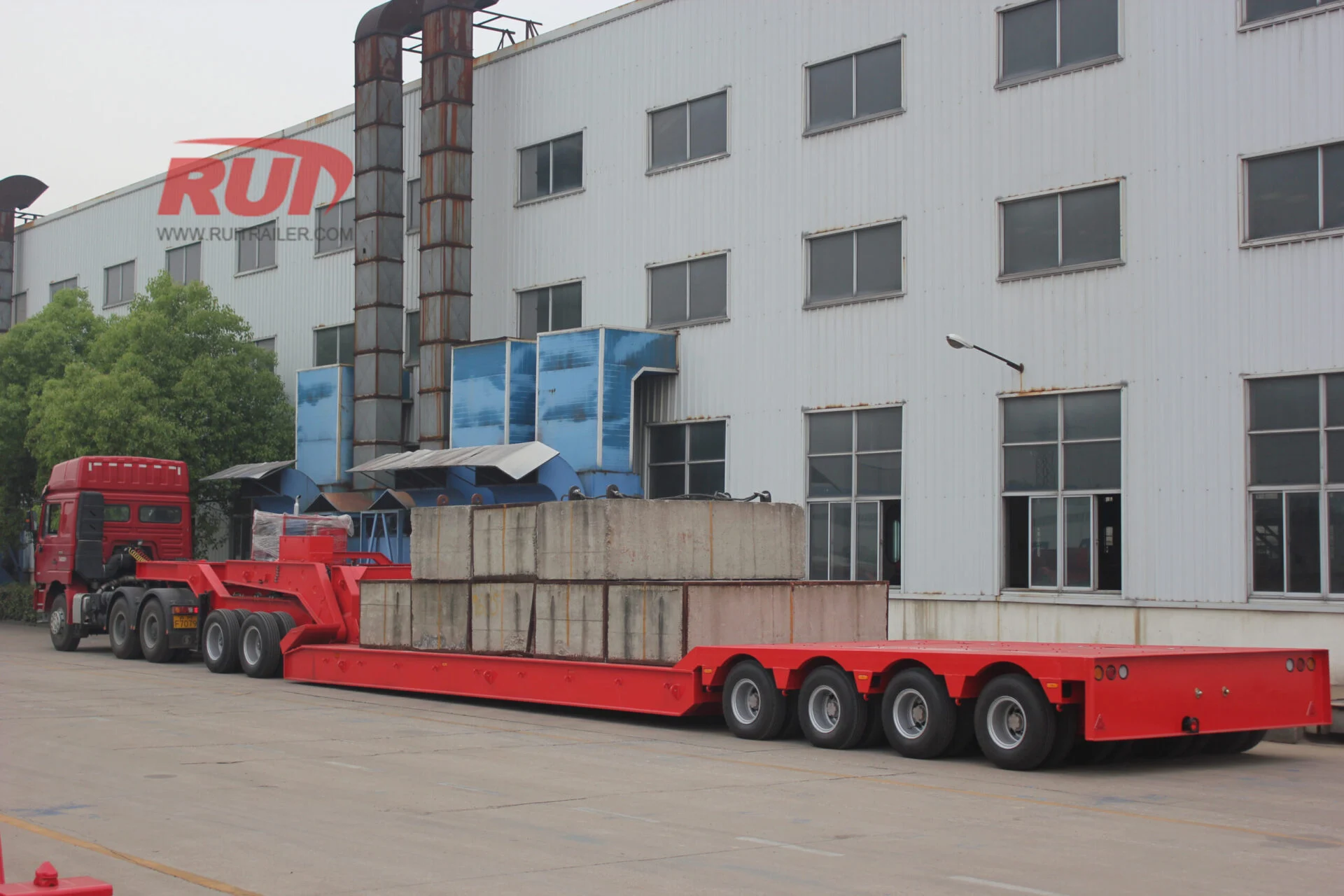 Wind power project transportation