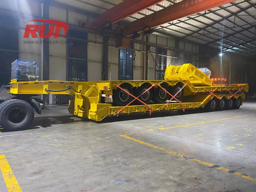 cou-de-pie amovible à 4 essieux