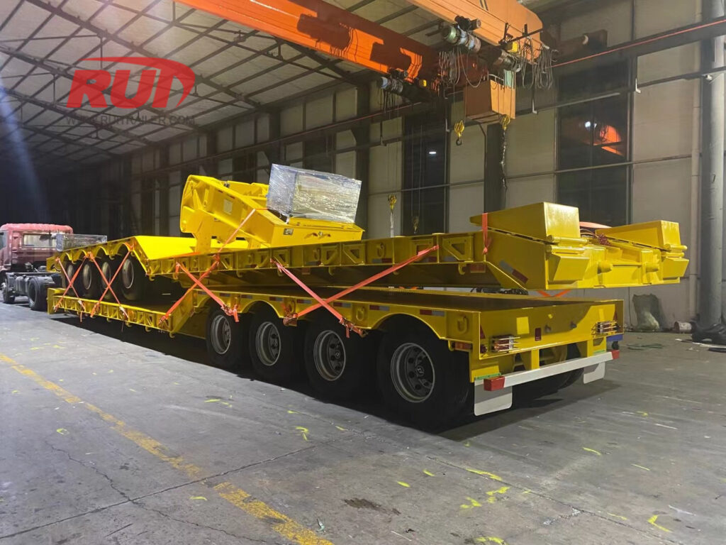 remorque RGN de 80 tonnes