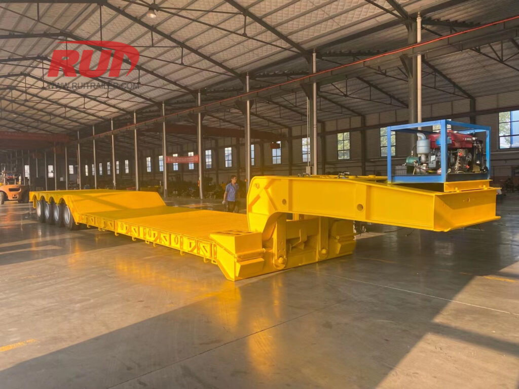 remorque à couplage détachable