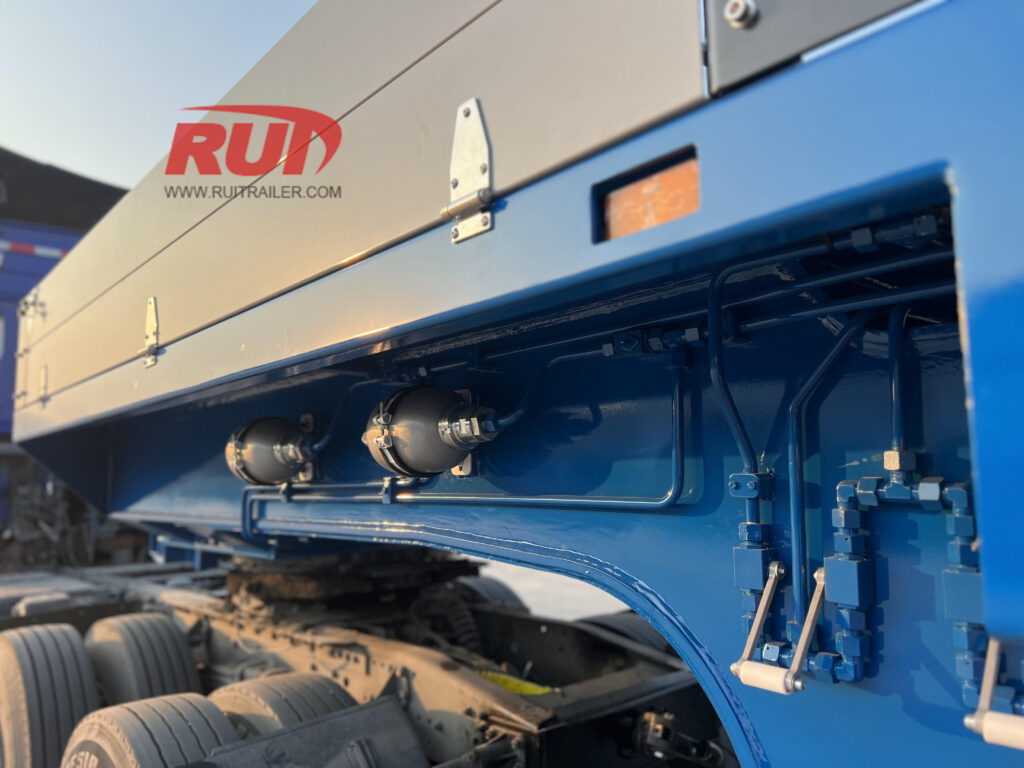 hydraulic goose neck