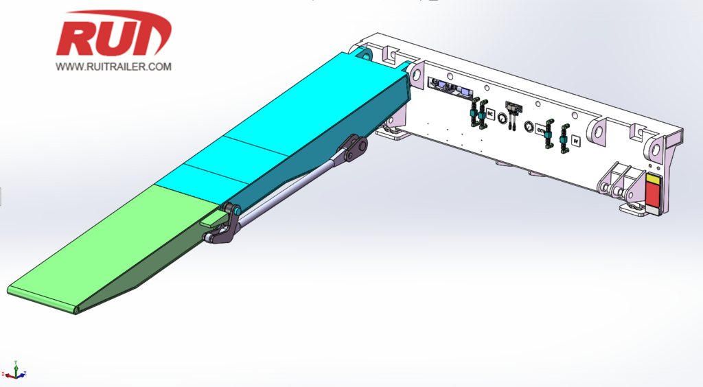 modüler römork hidrolik rampası