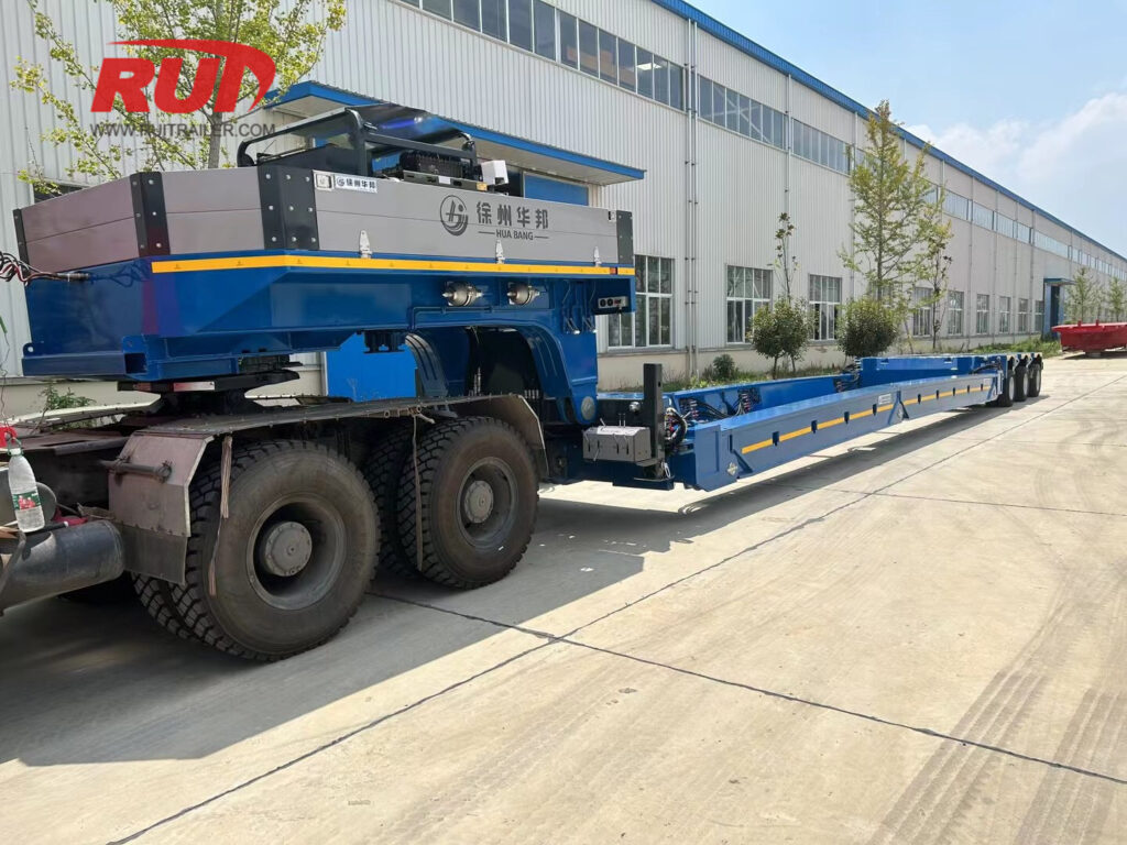 passerelle de pont pour remorque modulaire