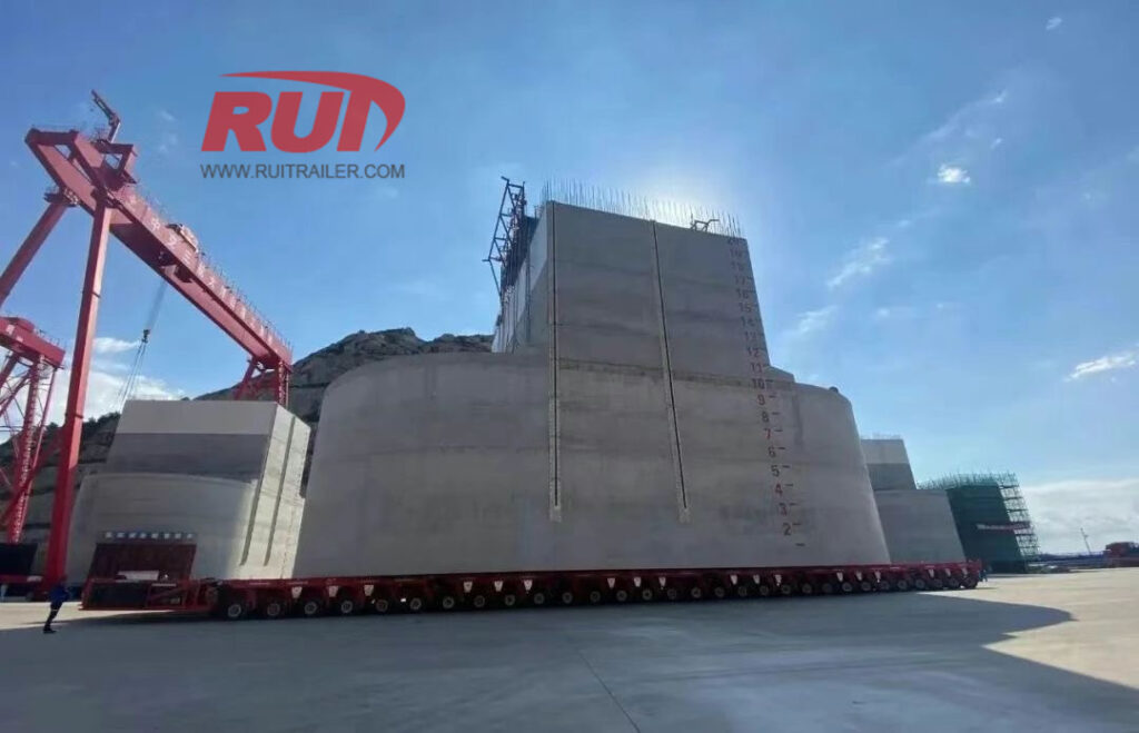 Transporteur modulaire autopropulsé (SPMT)