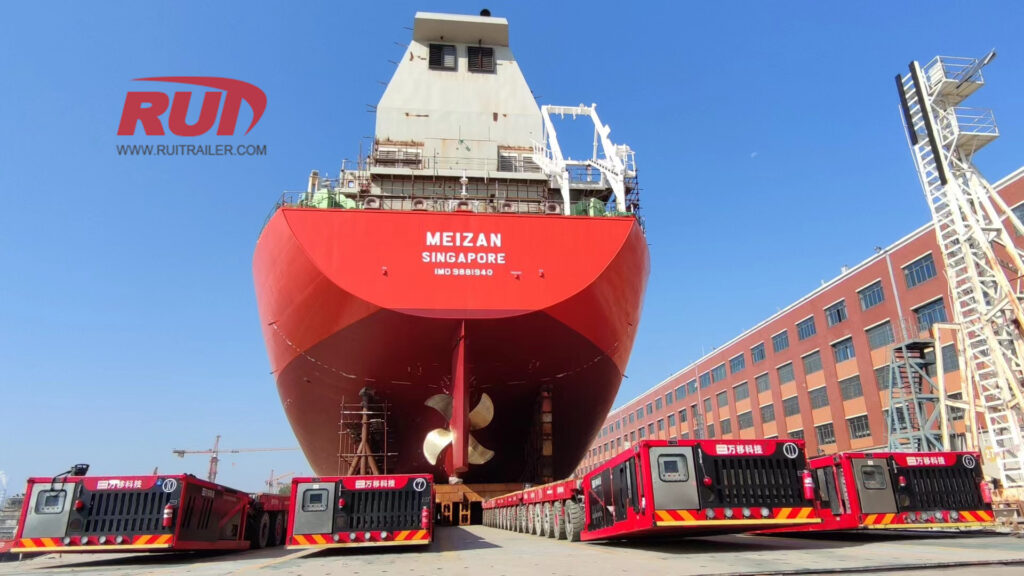 selbstfahrende modulare Transporter (spmt) Schiff