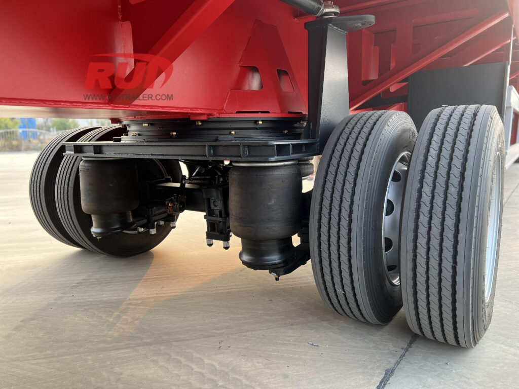 aig ride suspension wind blade trailer