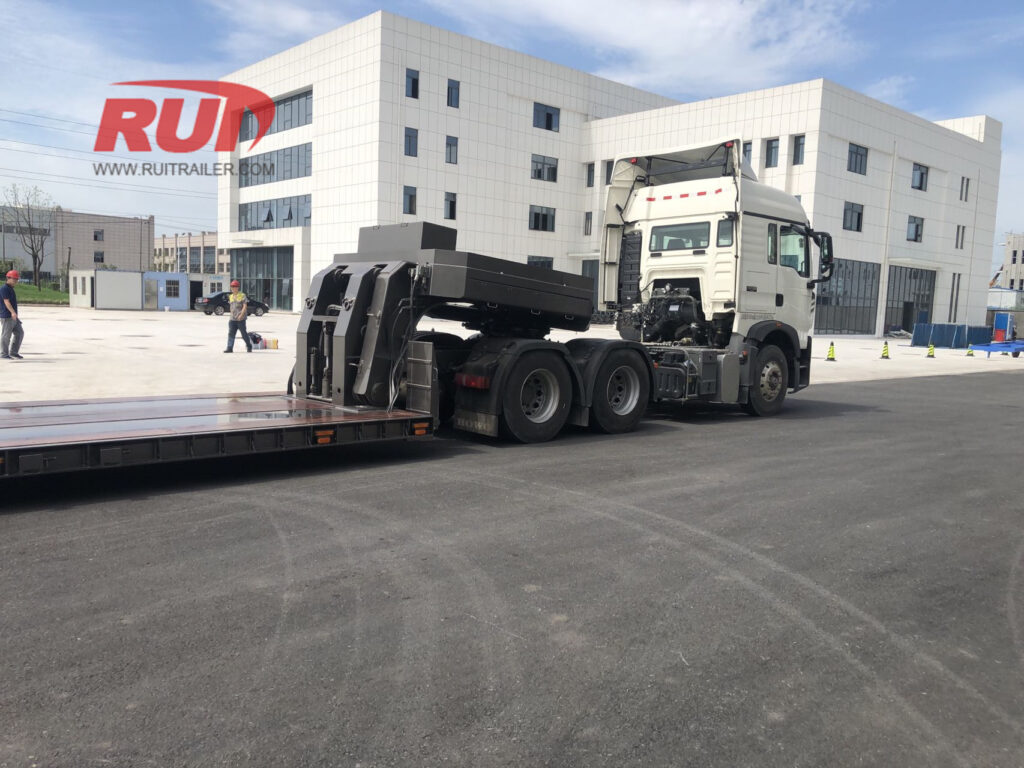 remorque à couplage amovible