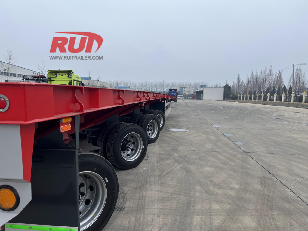 steering angle wind blade trailer