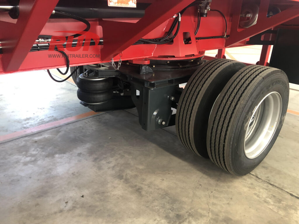 wind blade trailer air suspension