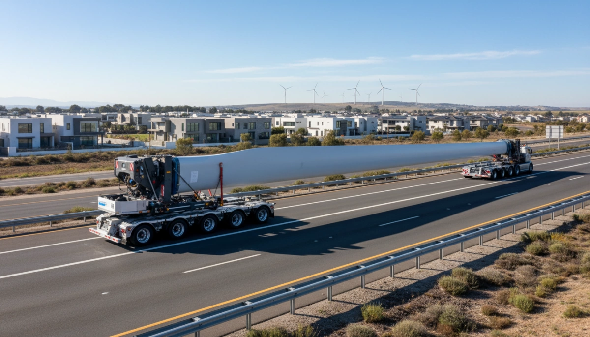 wind turbine trailer taf1p8onr