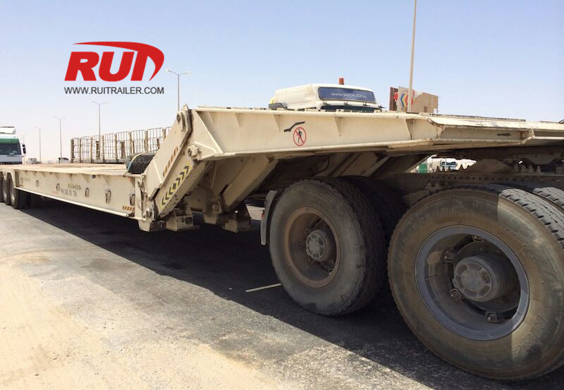 folding gooseneck low loader heavy haul