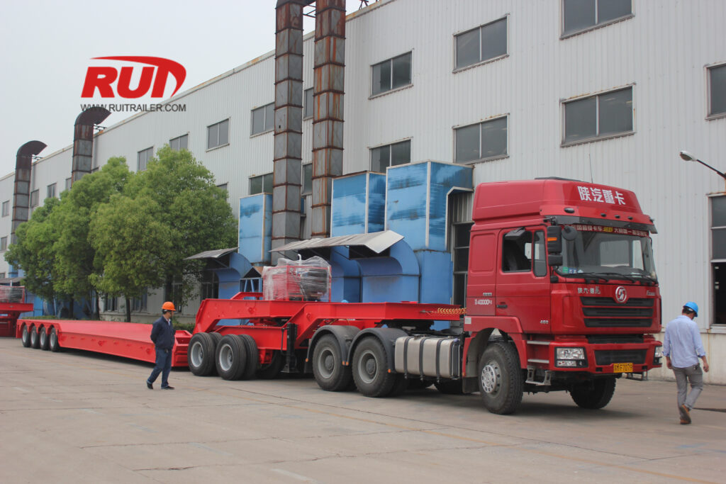 RGN Çıkarılabilir Burgu Römork Kılavuzu Özellikler ve Kullanımlar ön yükleme çıkarılabilir boğazlı kamyon römorku