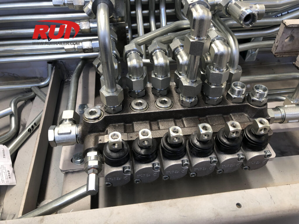 goldhofer modular trailer control valve