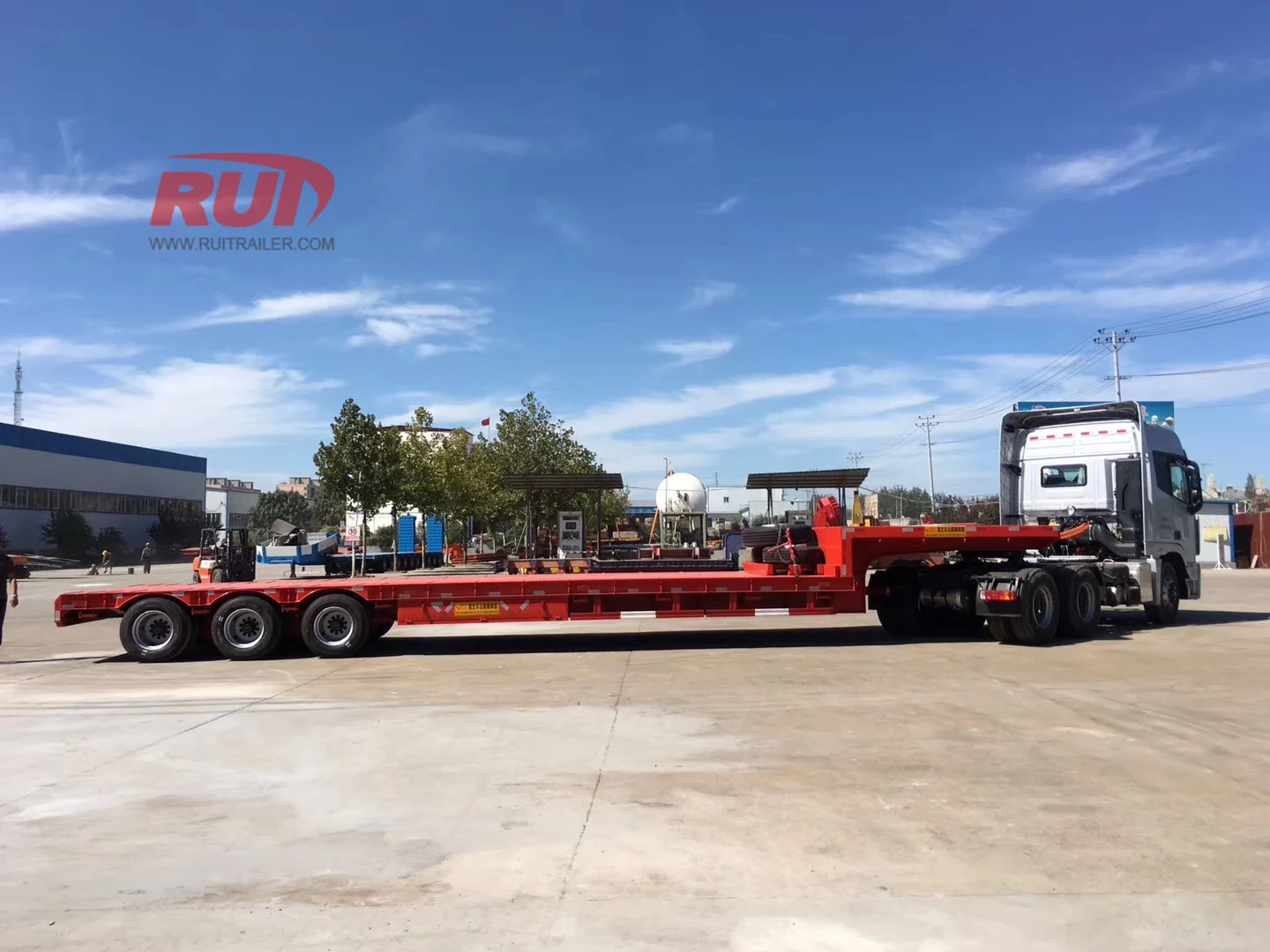 Ağır makine ile müşteri referansı