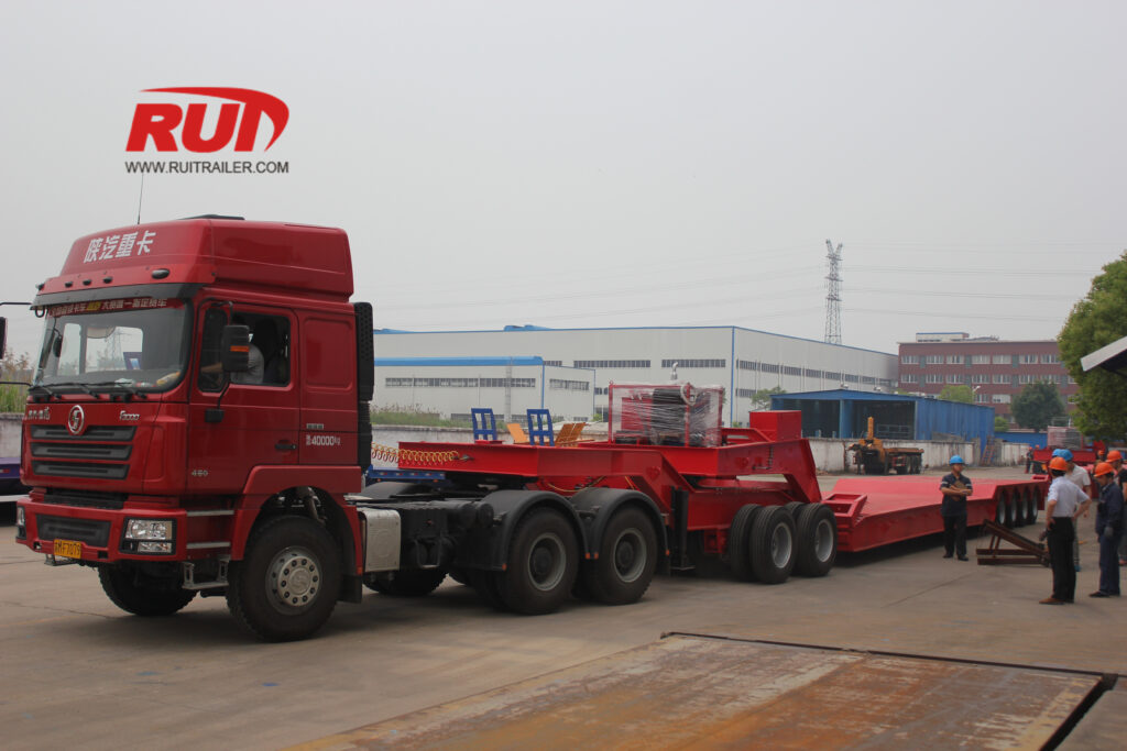 RGN Çıkarılabilir Burgu Römork Kılavuzu Özellikler ve Kullanımlar hidrolik çıkarılabilir boğazlı römork ile dolly