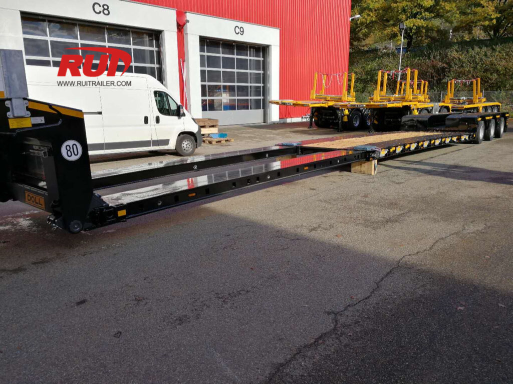 RGN Çıkarılabilir Burgu Römork Kılavuzu Özellikler ve Kullanımlar Uzatılabilir hidrolik çıkarılabilir burgu römork