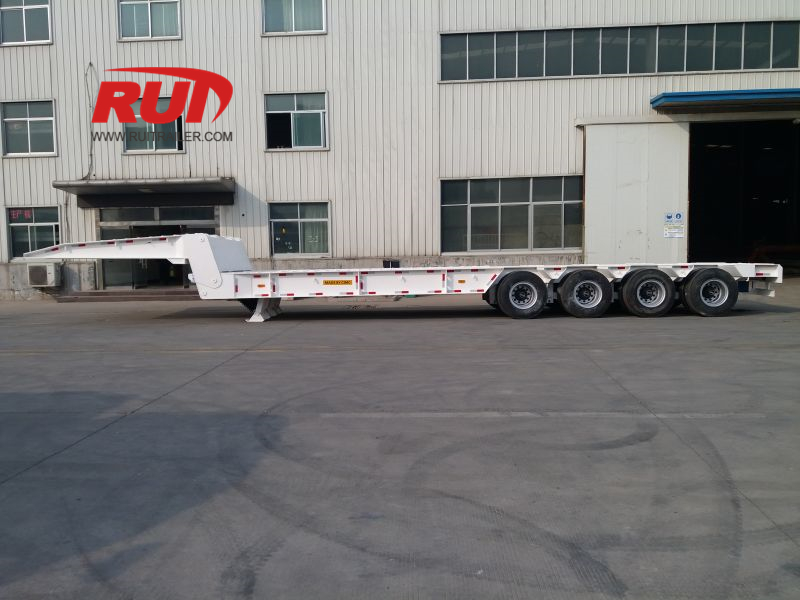 folding gooseneck lowboy