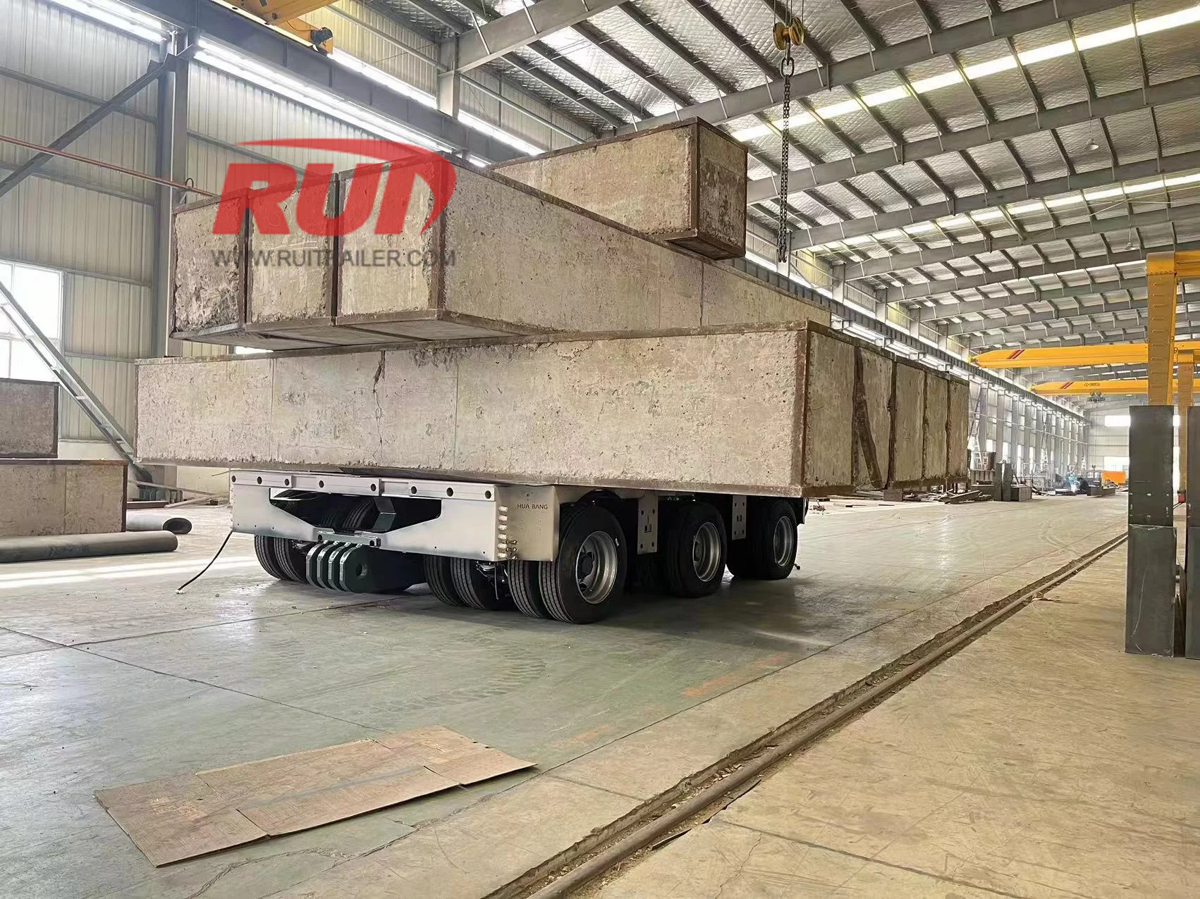 Heavy-duty hydraulic trailer jack