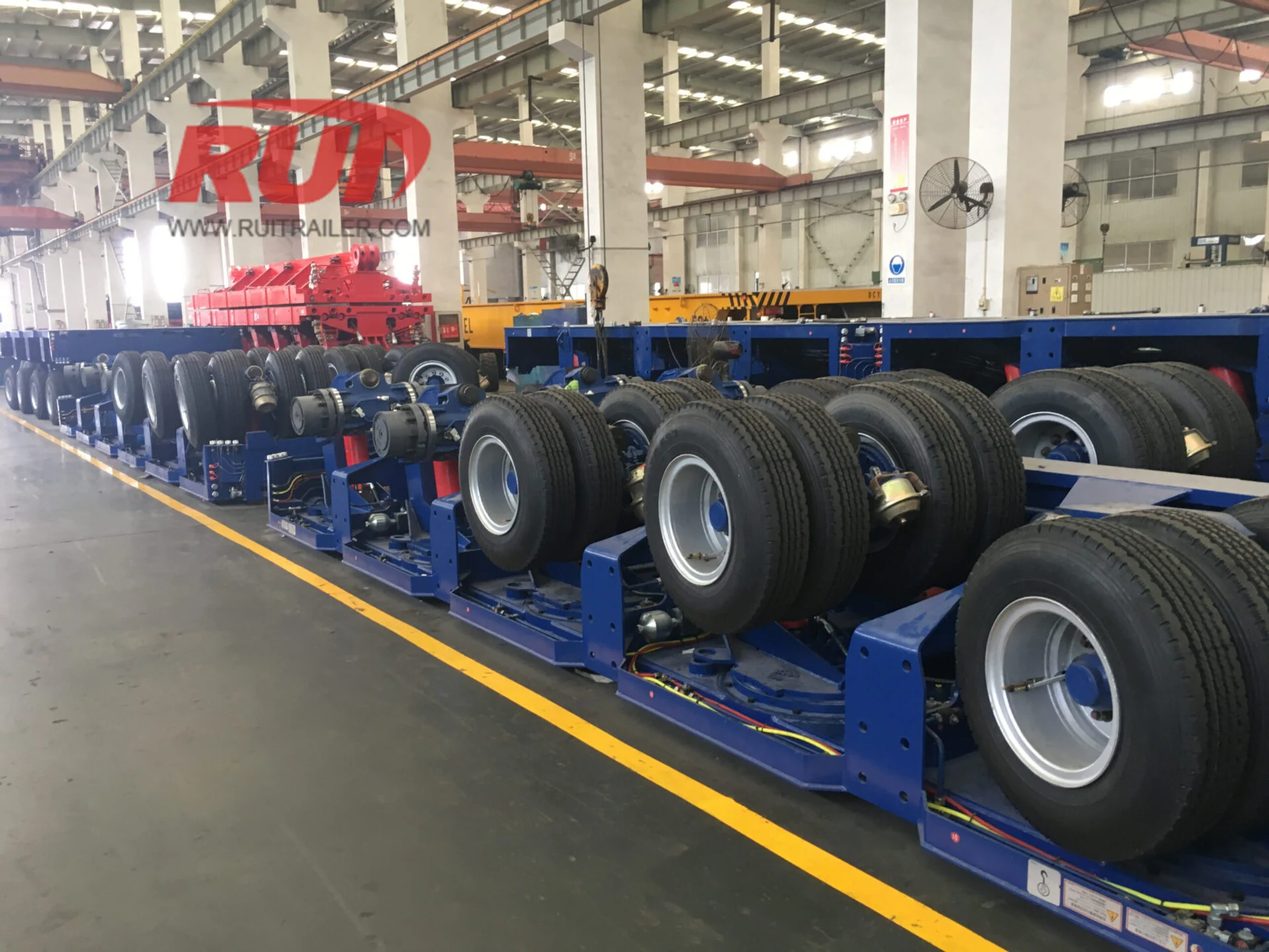 Heavy haul trailer by RUITRAILER