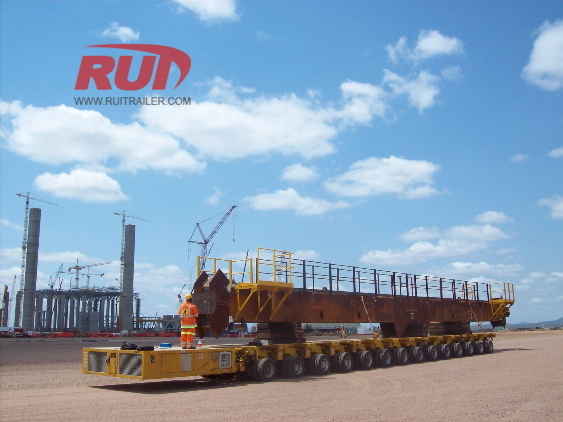 Heavy lift modular project transport