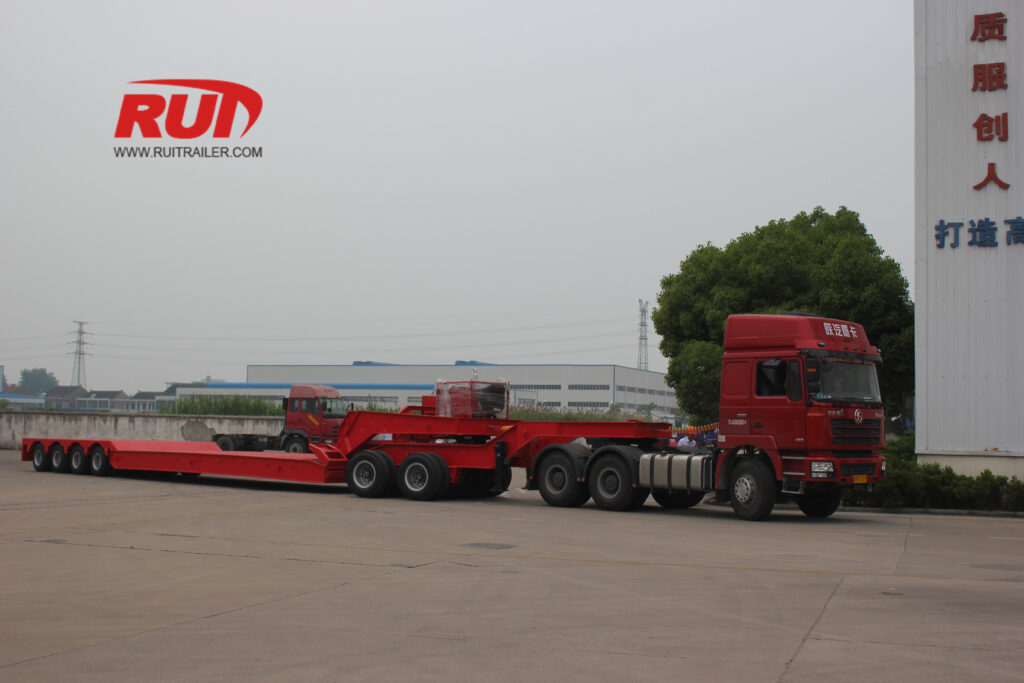 RGN Çıkarılabilir Burgu Römork Kılavuzu Özellikler ve Kullanımlar dolly ile hidrolik çıkarılabilir boğazlı römork