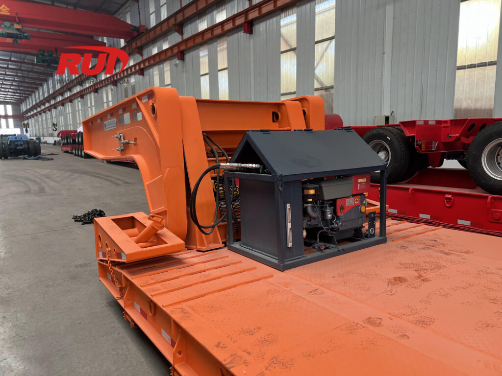 removable gooseneck trailer power pack