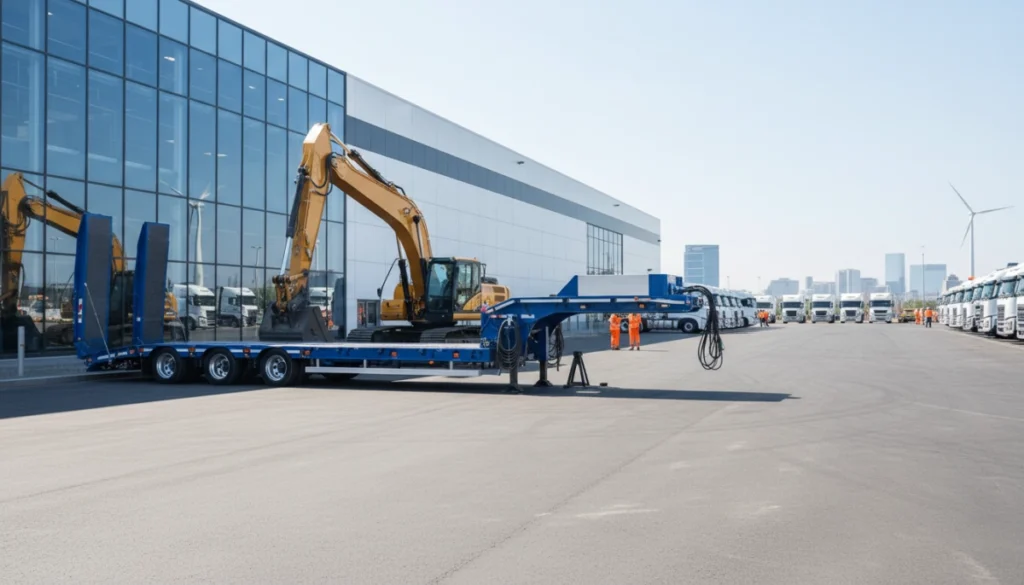 Remorque à tête d'attelage amovible RGN wr3ycjrzu