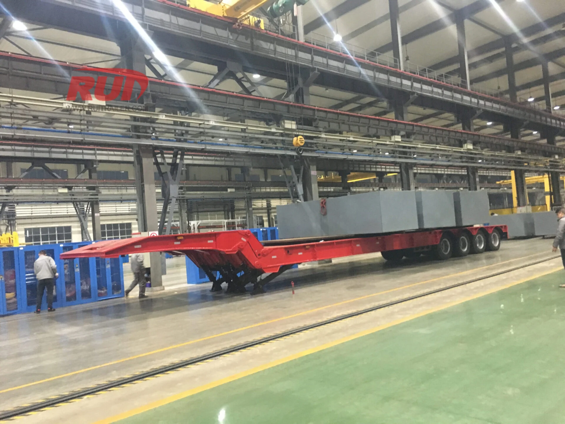 RUITRAILER folding gooseneck trailer