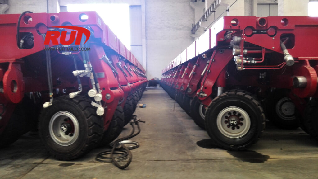 Self-Propelled Modular Transporters