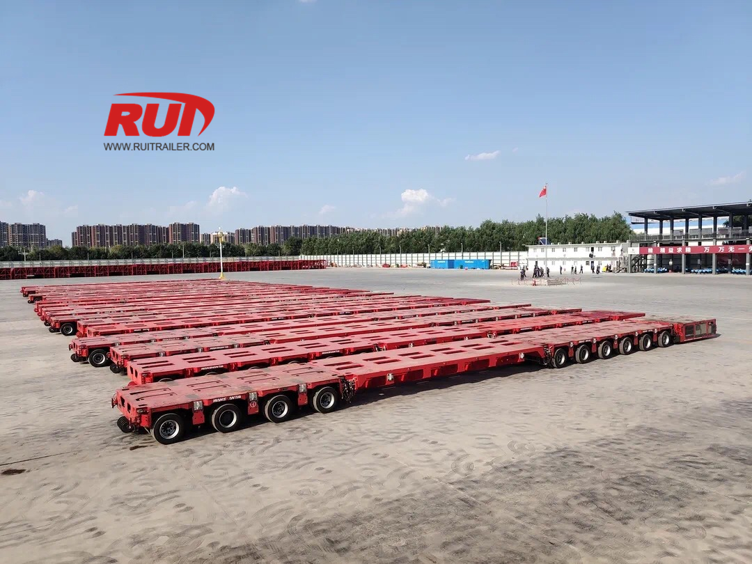 Self Propelled Trailer With Spacer