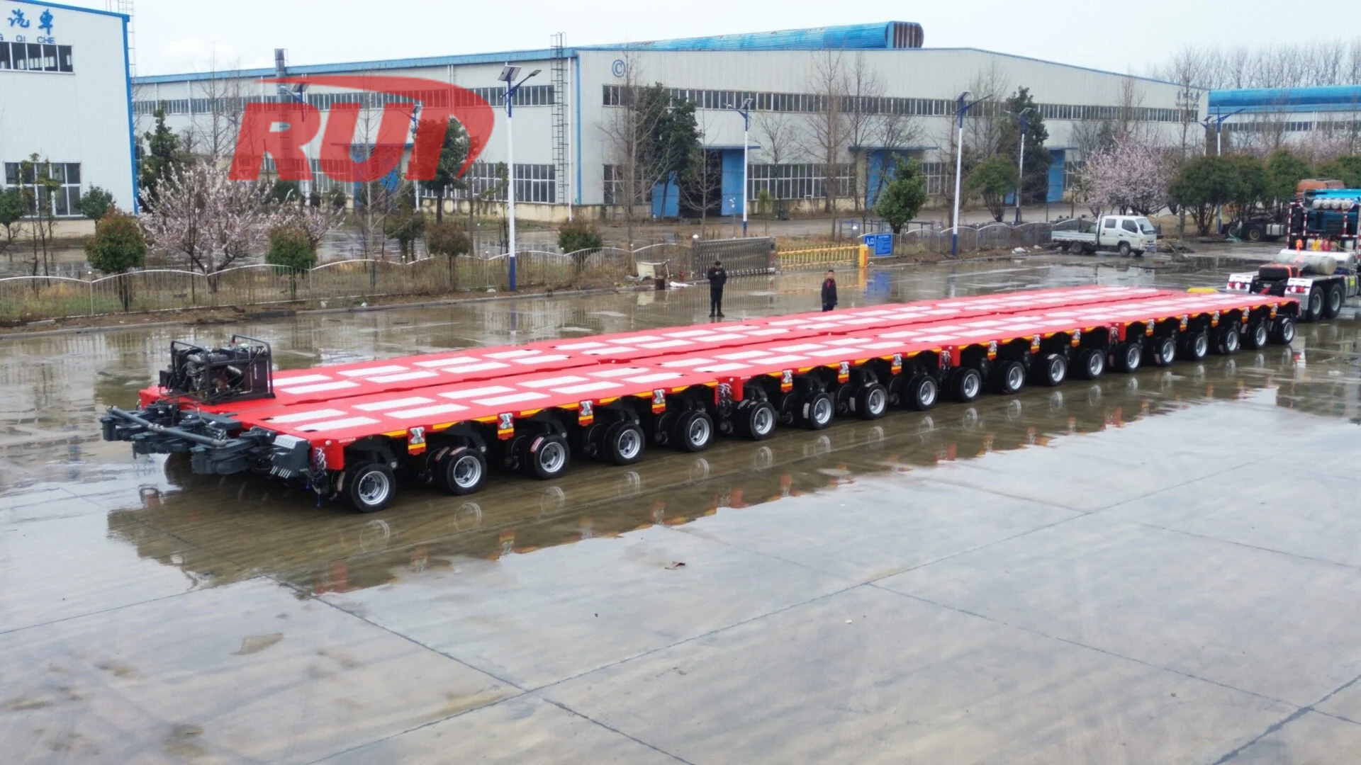 Reboque de Inclinação Larga para Aplicações Versáteis