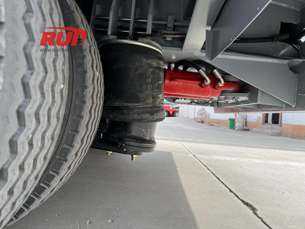 أنواع المقطورات منخفضة السقف، أنواع المحاور، السعة، الاستخدامات