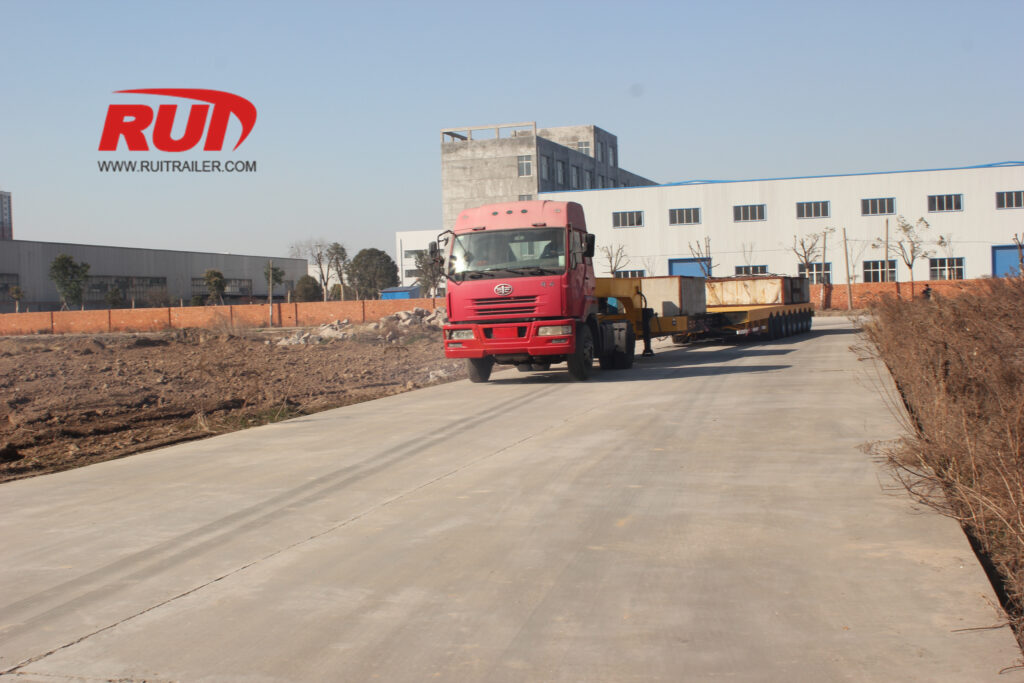 مقطورة نقل ثقيل في مصر