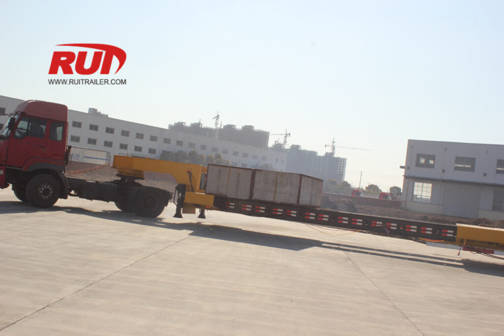 مقطورة نقل ثقيل قابلة للتمديد