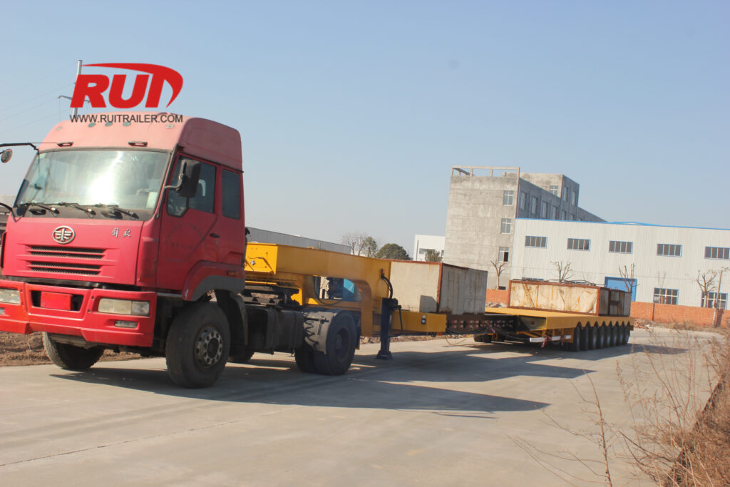 مقطورة طريق النقل الثقيل