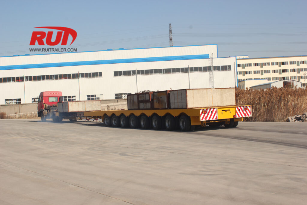 مقطورات الحمولة الثقيلة ذات السرير المنخفض