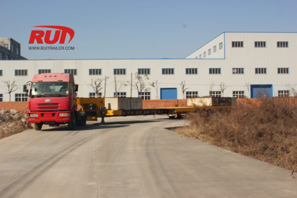 زاوية توجيه مقطورة رويتريلر الثقيلة