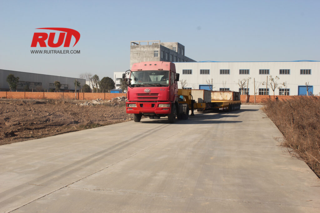 اختبار مقطورة رويتريلر الثقيلة