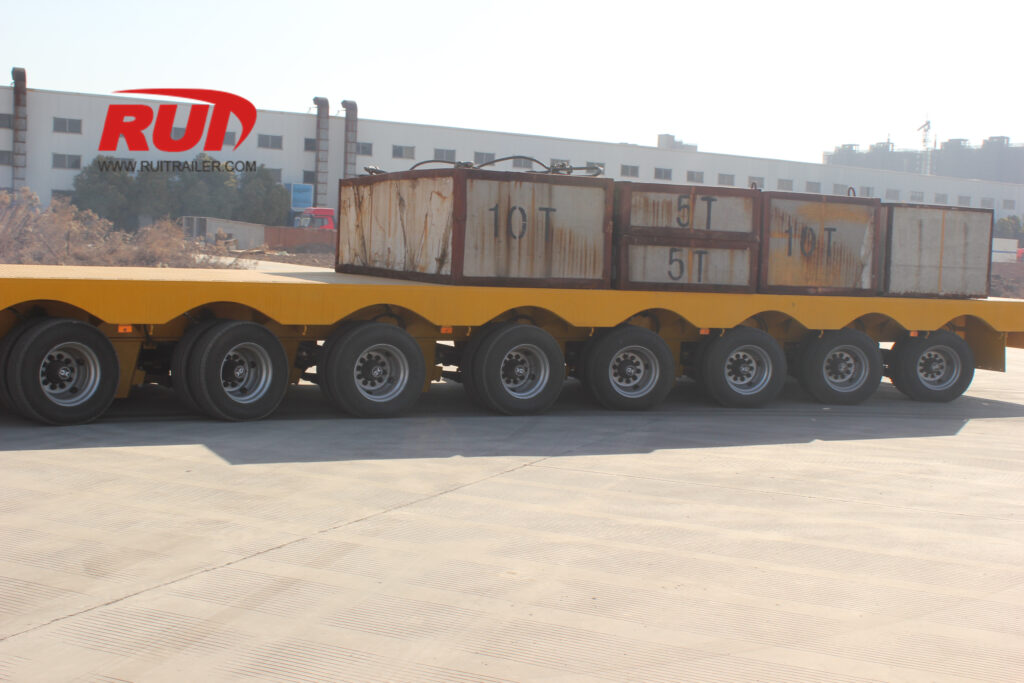 أقوى الأحمال على مقطورة رويتريلر الثقيلة