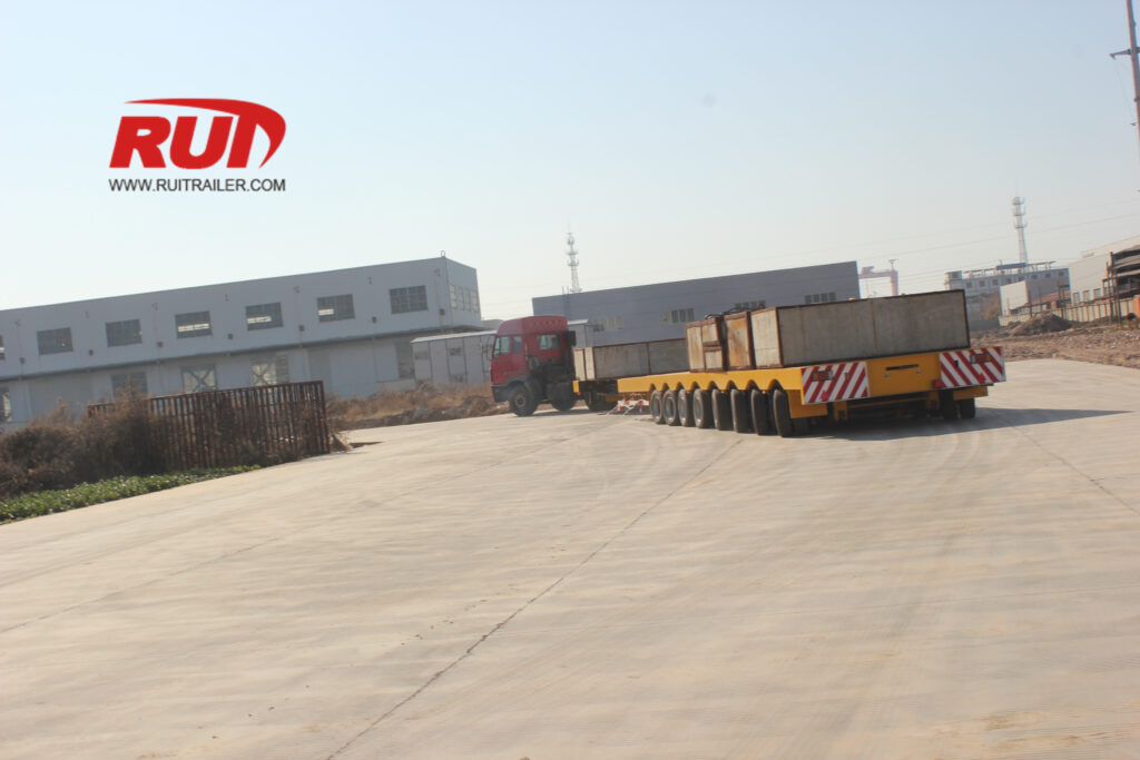 مقطورة حمولة عالية لنقل الأحمال الثقيلة