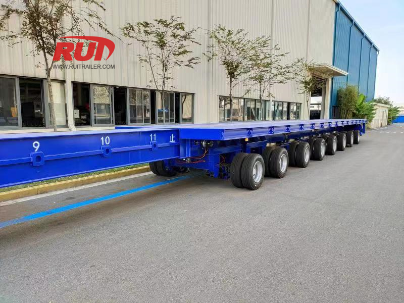 مقطورة سحب بمصد منخفض السقف